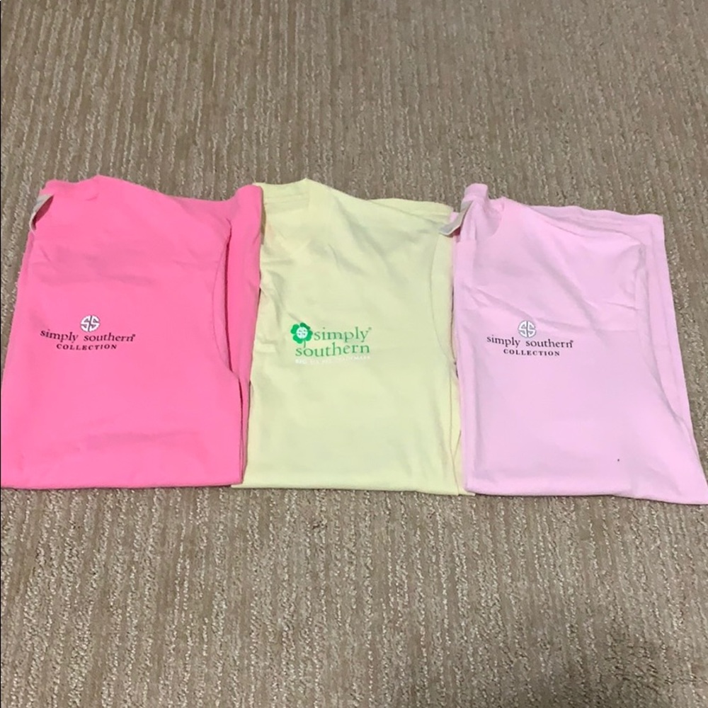 Lot of Simply Southern holiday tees
